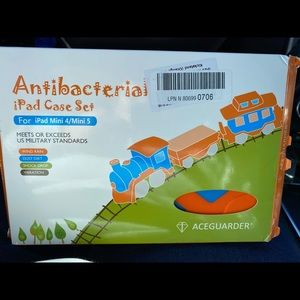 Antibacterial kids mini iPad case
